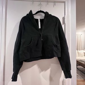 Lululemon quarter zip scuba hoodie